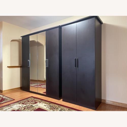 Used Dark Brown Wall Unit for sale on AptDeco
