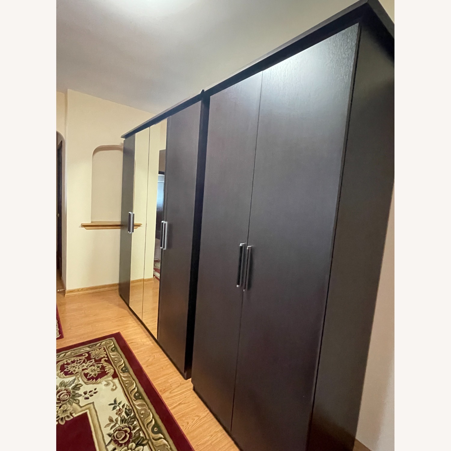 Dark Brown Wall Unit - image-3