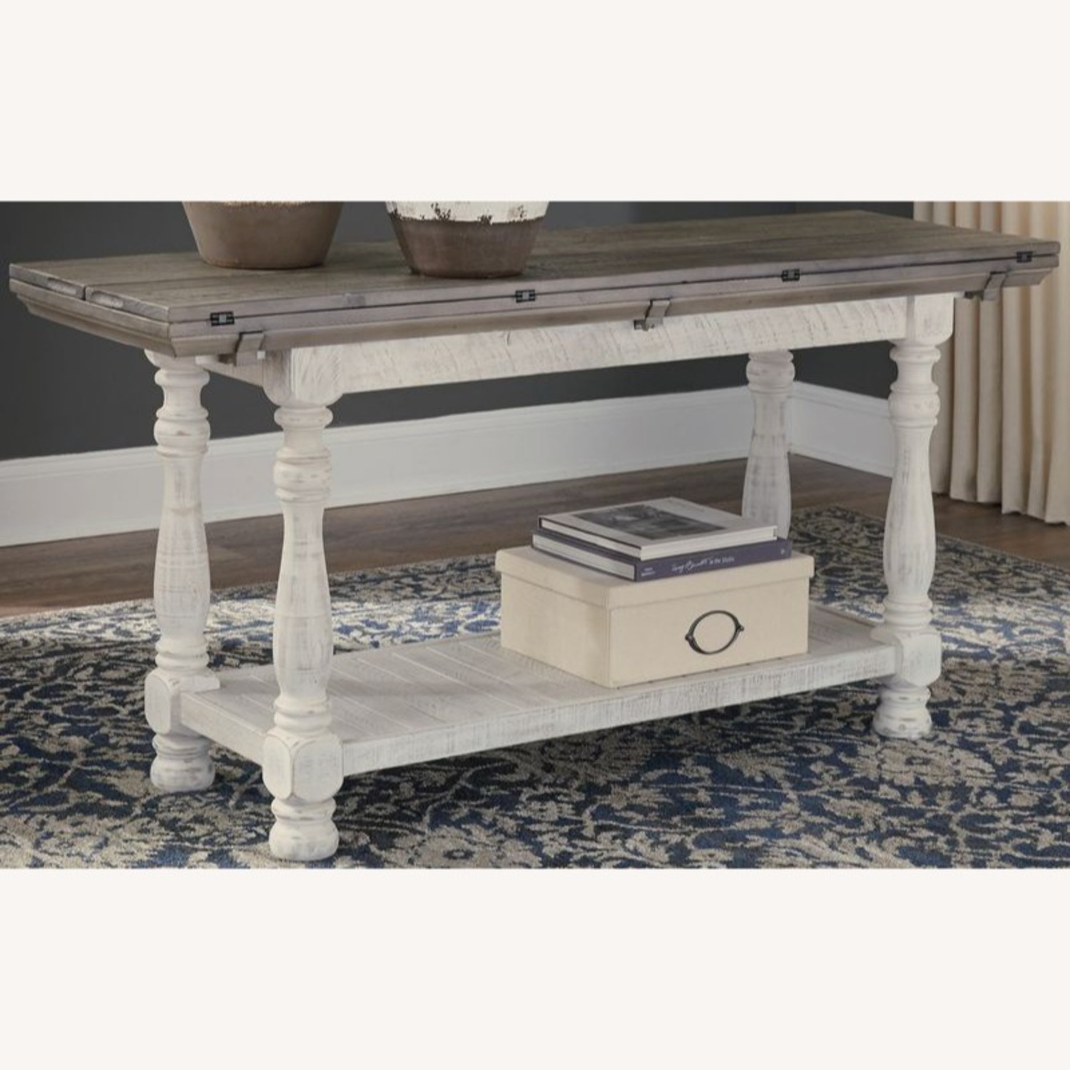 Ashley Furniture Havalance Flip-Top Sofa/Console  - image-1