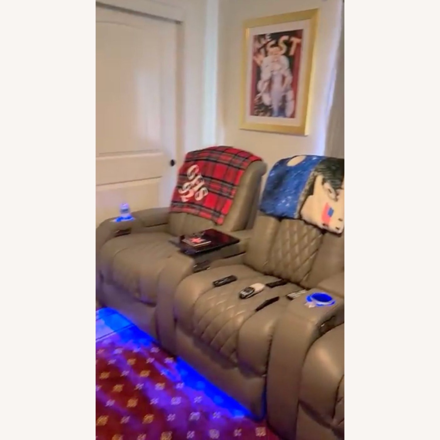 Seatcraft Muse 3-Seat Power Reclining Home Theater Sofa - image-2