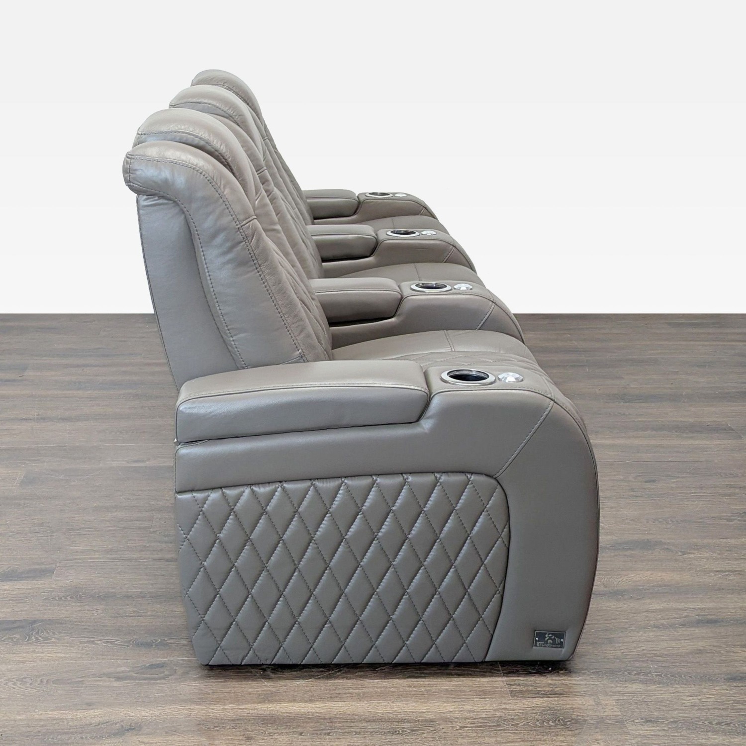 Seatcraft Muse 3-Seat Power Reclining Home Theater Sofa - image-5