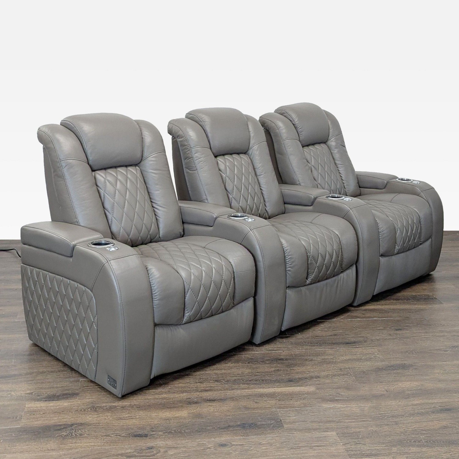 Seatcraft Muse 3-Seat Power Reclining Home Theater Sofa - image-4
