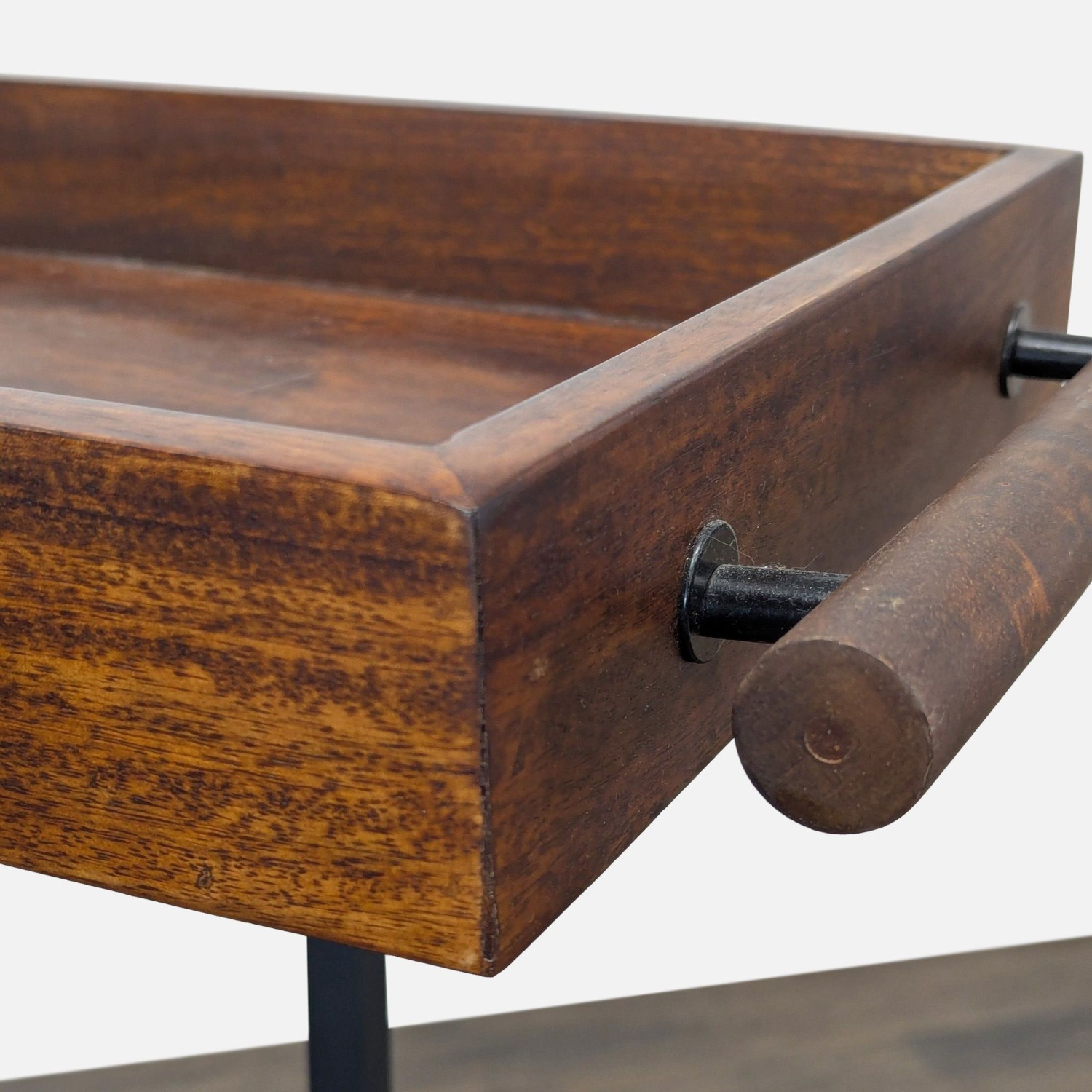 17 Stories Zamora Two Door Wine Bar Cart - image-7