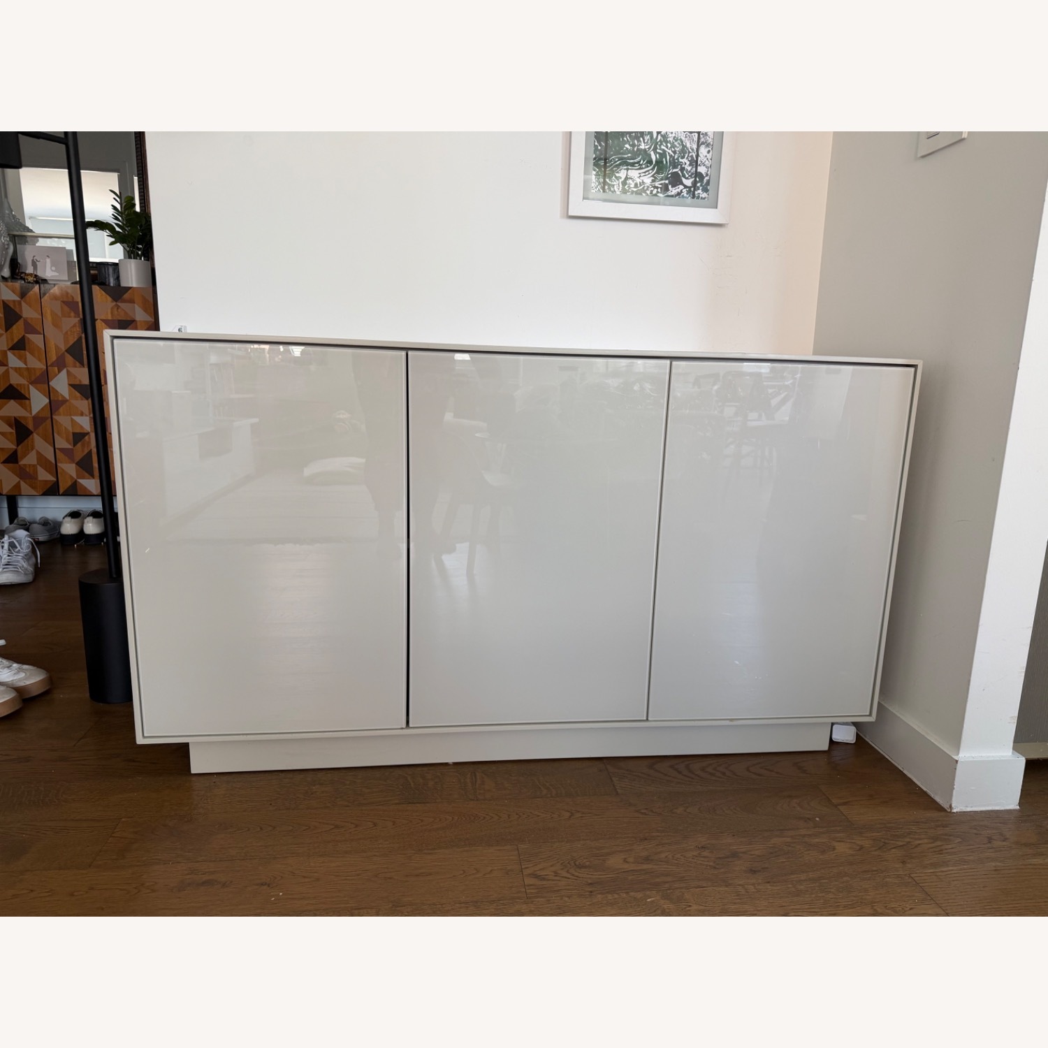 West Elm Emilia Light Gray Sideboard - image-3