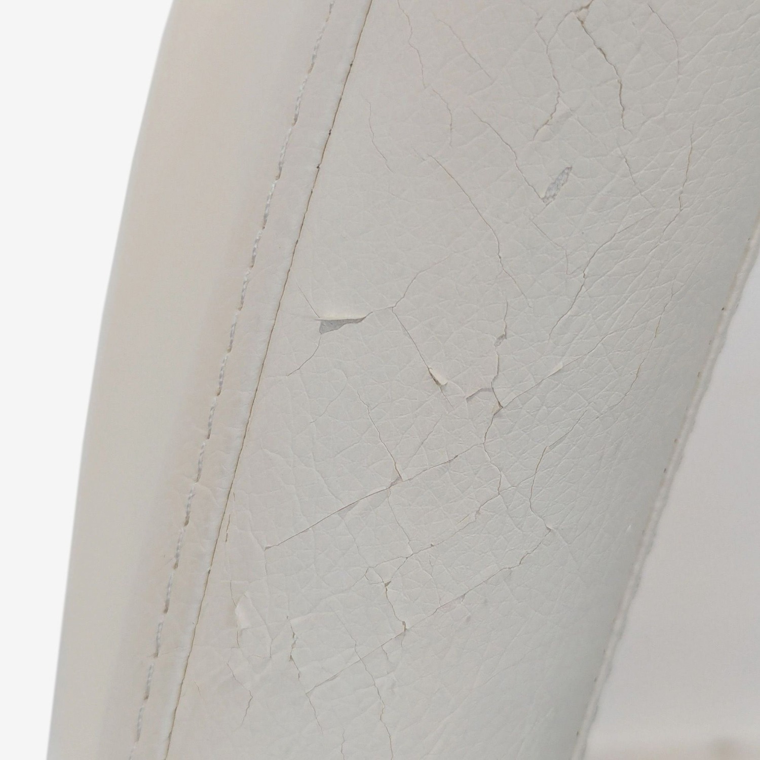 Faux Leather and Metal Dining Chair	 - image-6