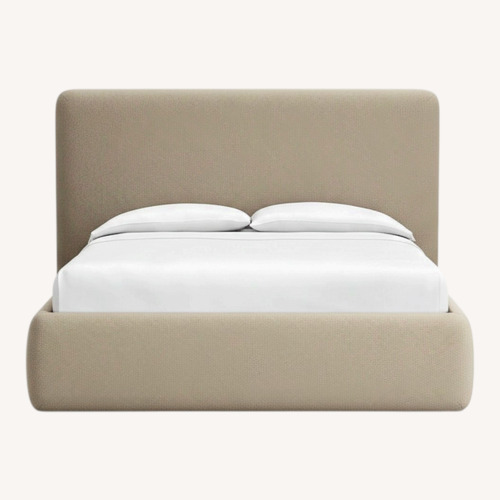 Used Crate & Barrel Anneli Queen Bed for sale on AptDeco