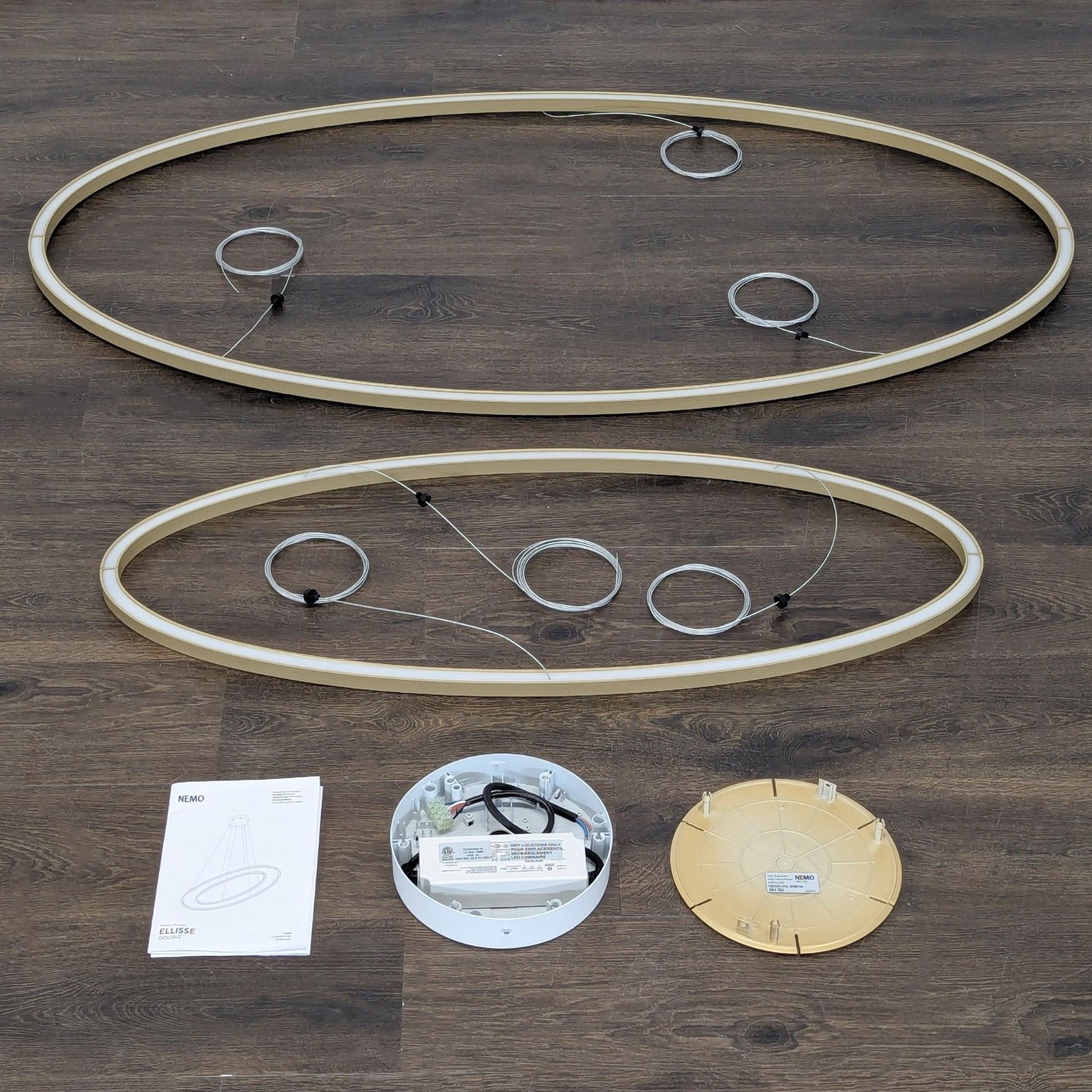 Nemo Lighting Ellisse Double Modern Suspension - image-2