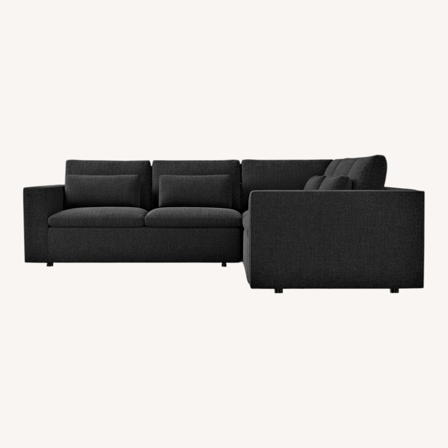 West Elm Harmony Sectional in Slate - image-0
