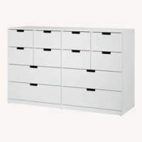 IKEA NORDLI White Dresser