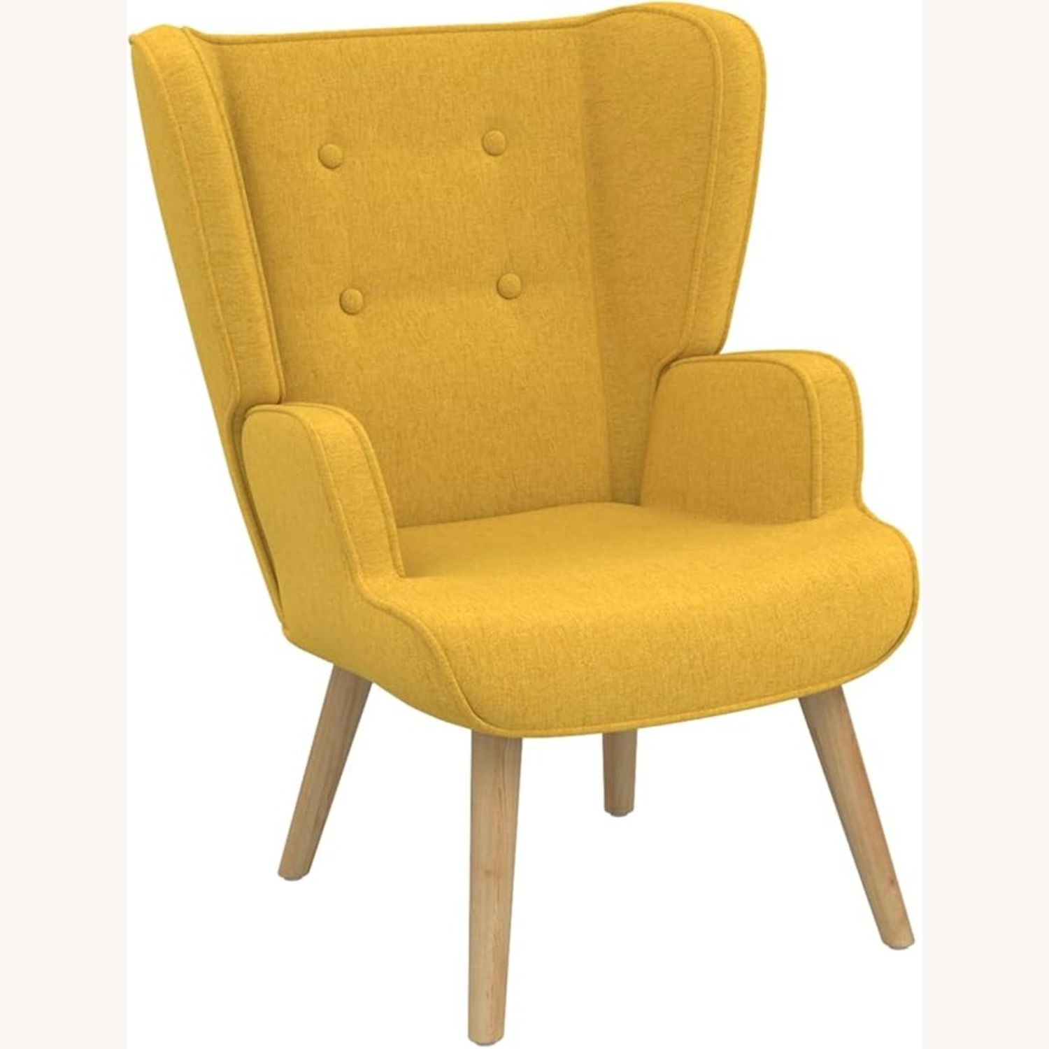 Golden Yellow Arm Chair - image-5