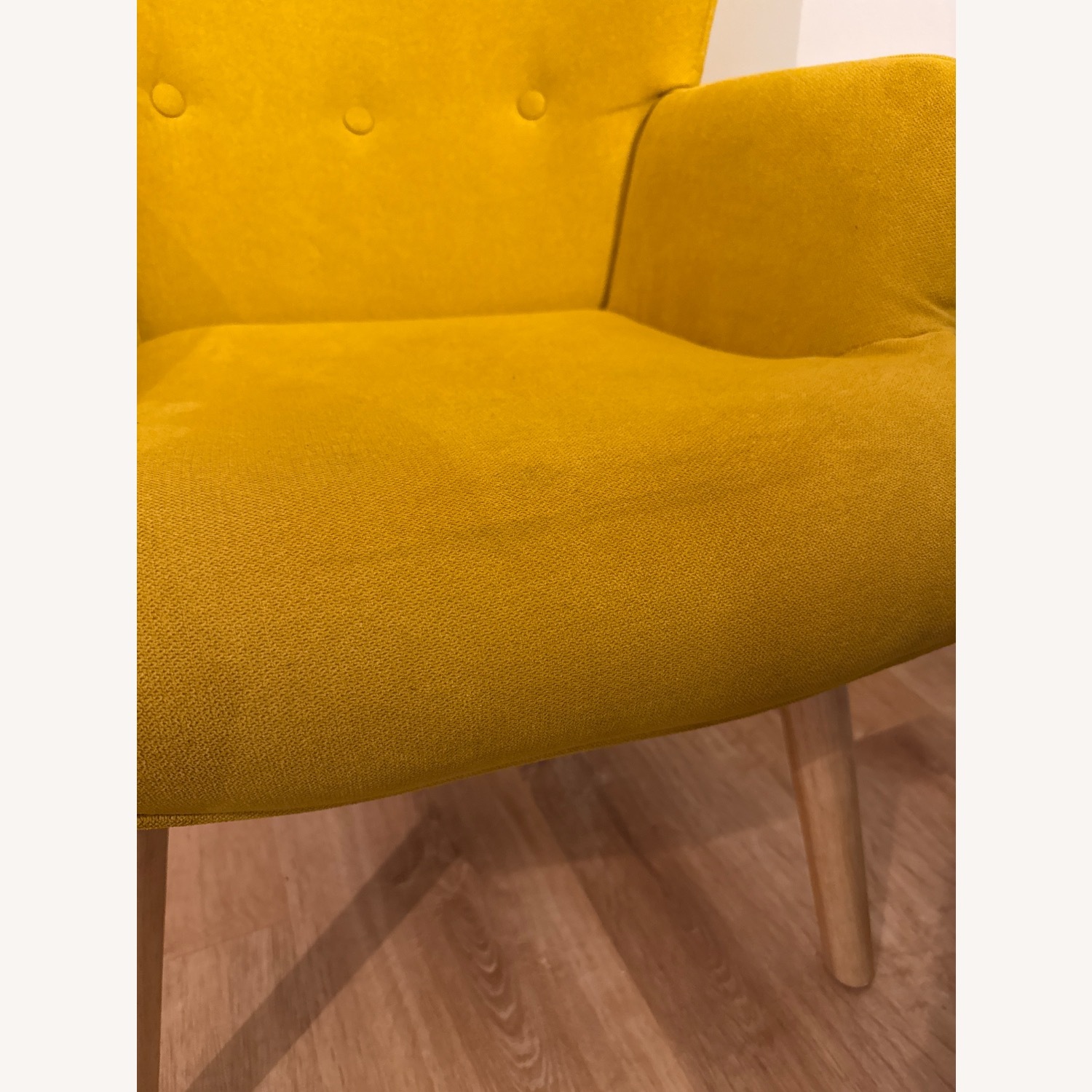 Golden Yellow Arm Chair - image-2