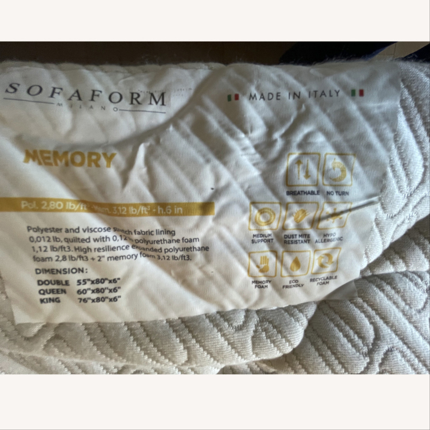 Light Gray Leather Sleeper Sofa - image-6