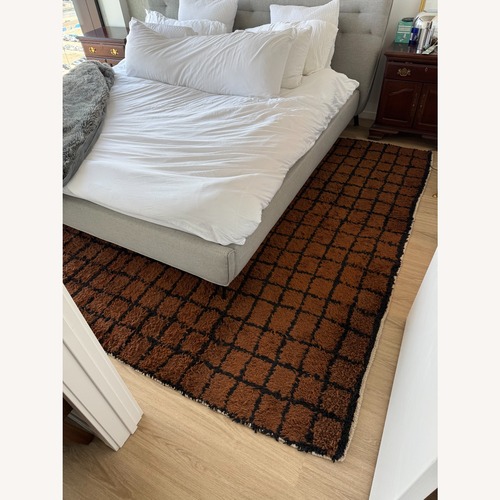 Used Etsy Wool Area Rug 8' x 11' for sale on AptDeco