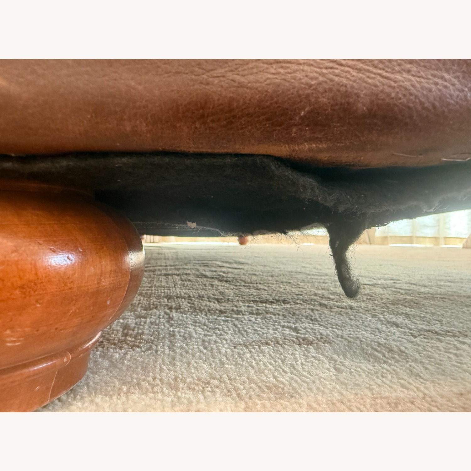 La-Z-Boy American Home Dark Brown Leather 2 Seater Sofa - image-8