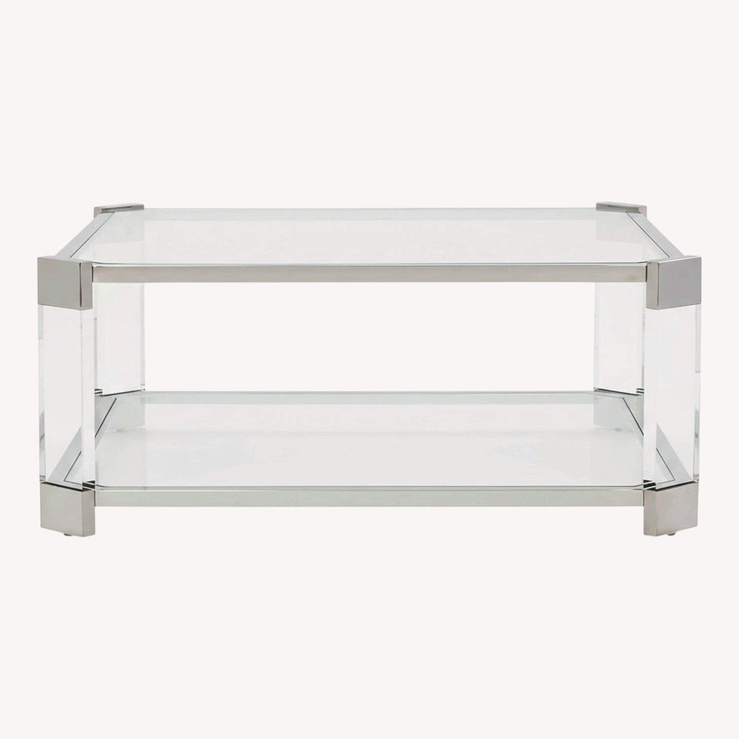 Mitchell Gold + Bob William Glass Coffee Table - image-7