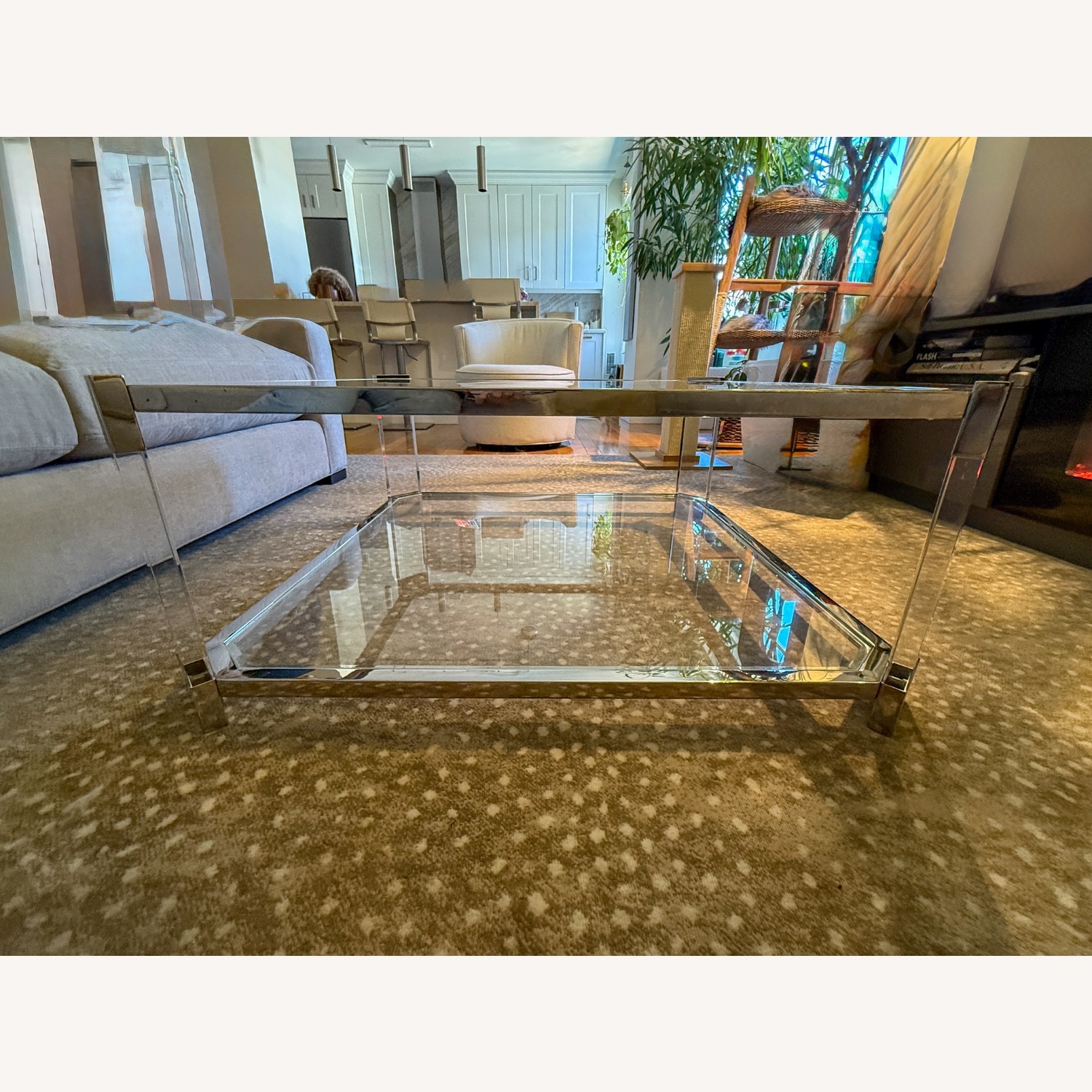 Mitchell Gold + Bob William Glass Coffee Table - image-4
