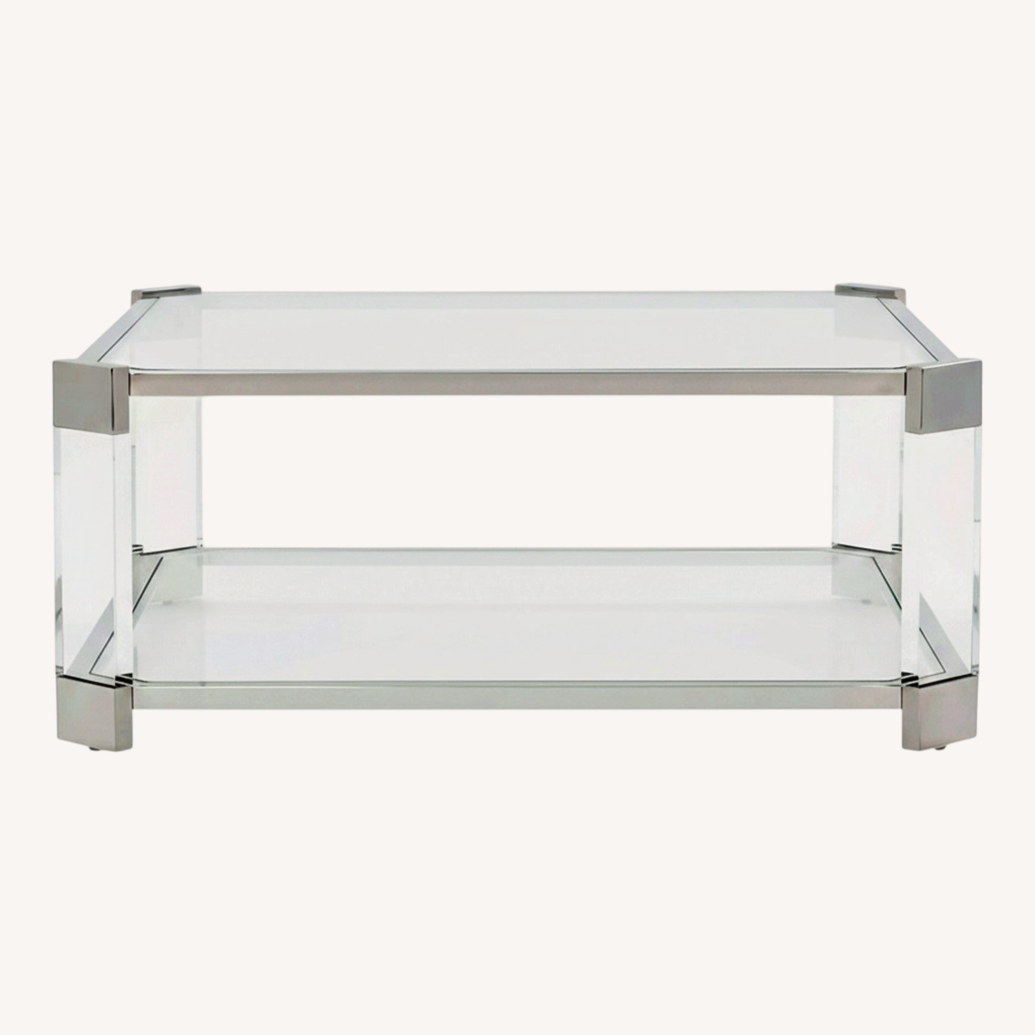 Mitchell Gold + Bob William Glass Coffee Table - image-0