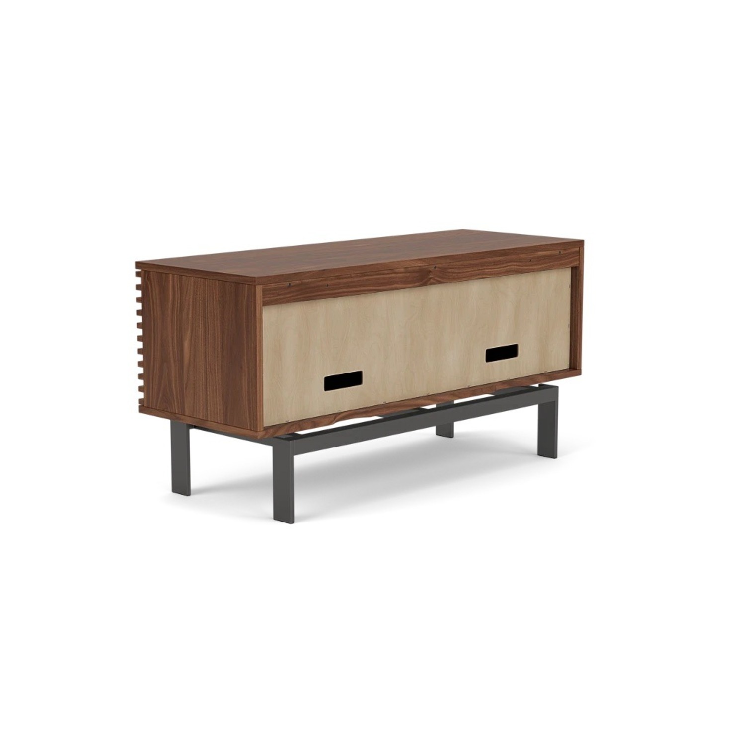Room & Board Coles Walnut Slat Media Cabinet - image-4