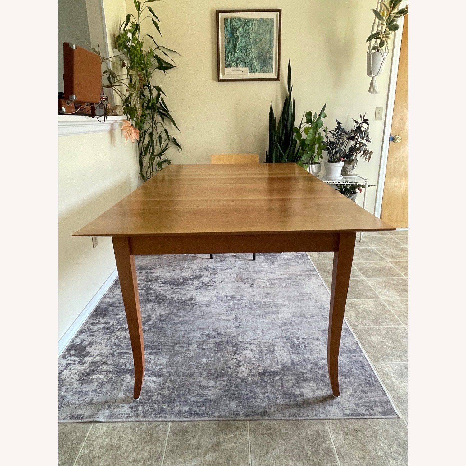 Sold Cherry Wood Dining Table - image-2