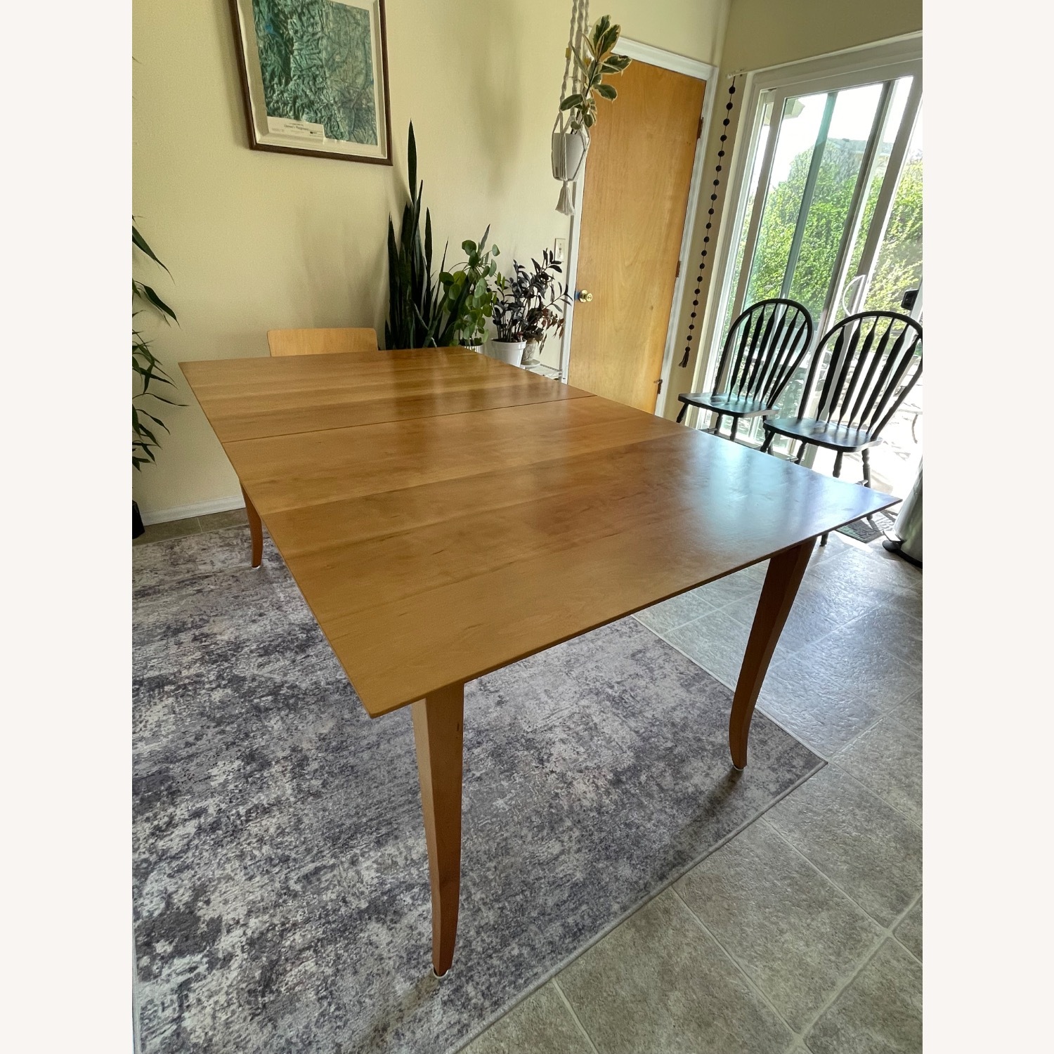 Sold Cherry Wood Dining Table - image-1