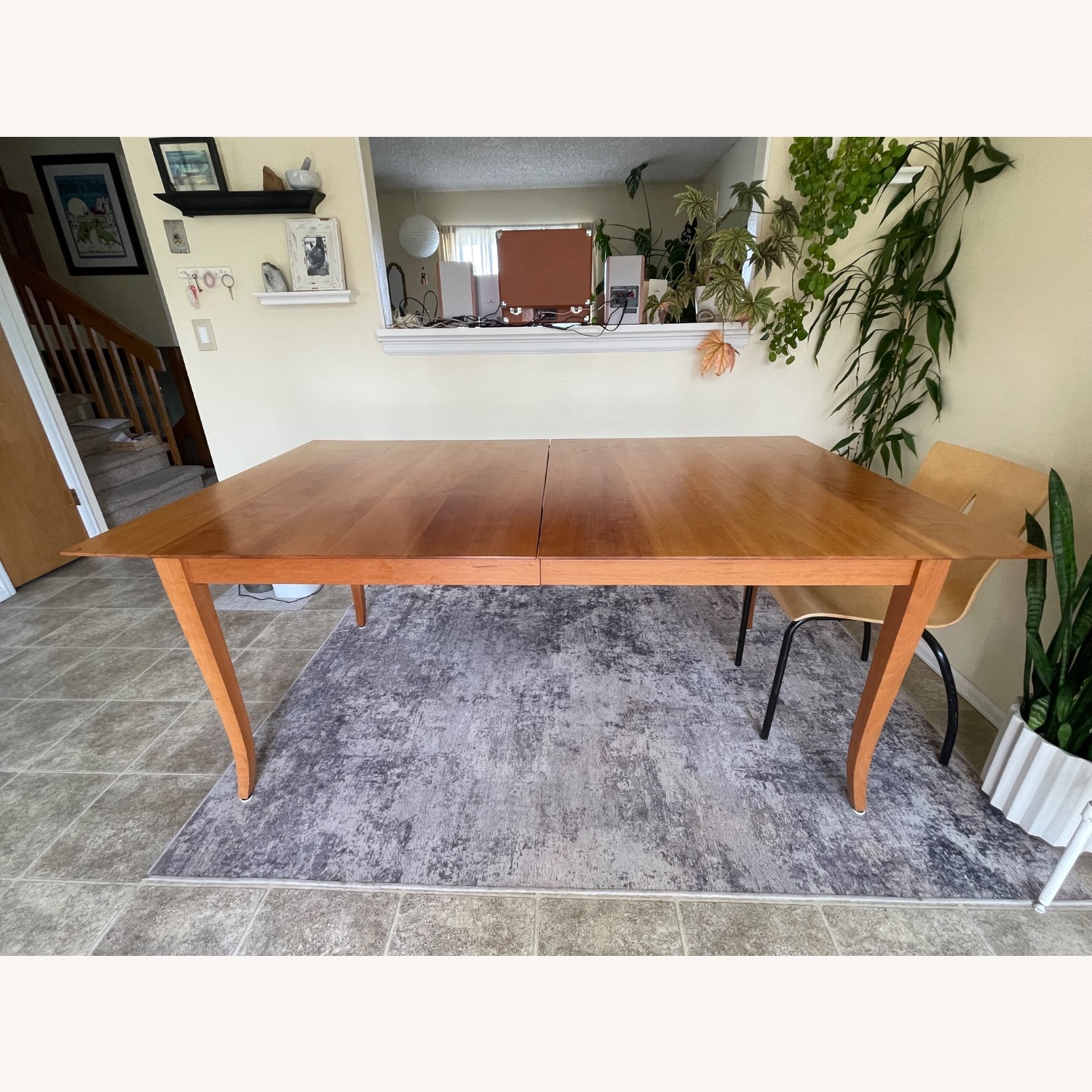 Sold Cherry Wood Dining Table - image-7