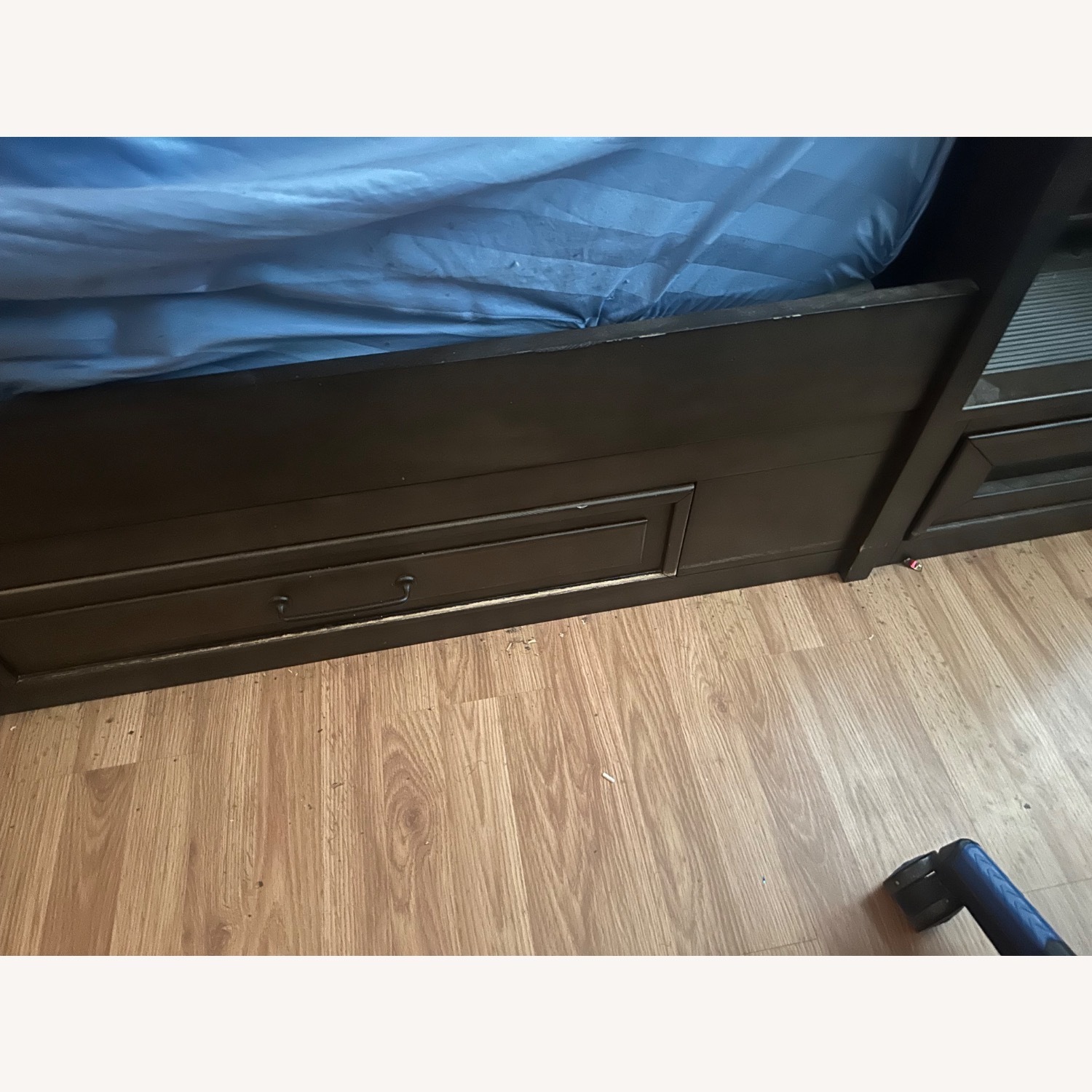 Raymour & Flanigan Dark Brown Wood Bunk Bed - image-4