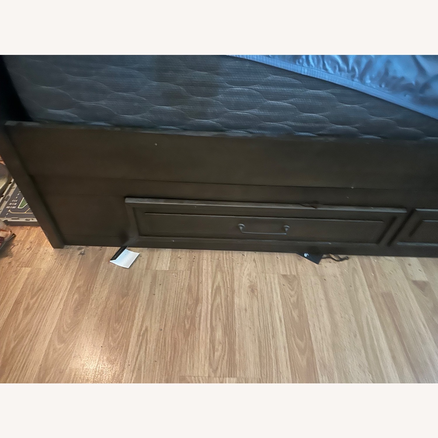 Raymour & Flanigan Dark Brown Wood Bunk Bed - image-5