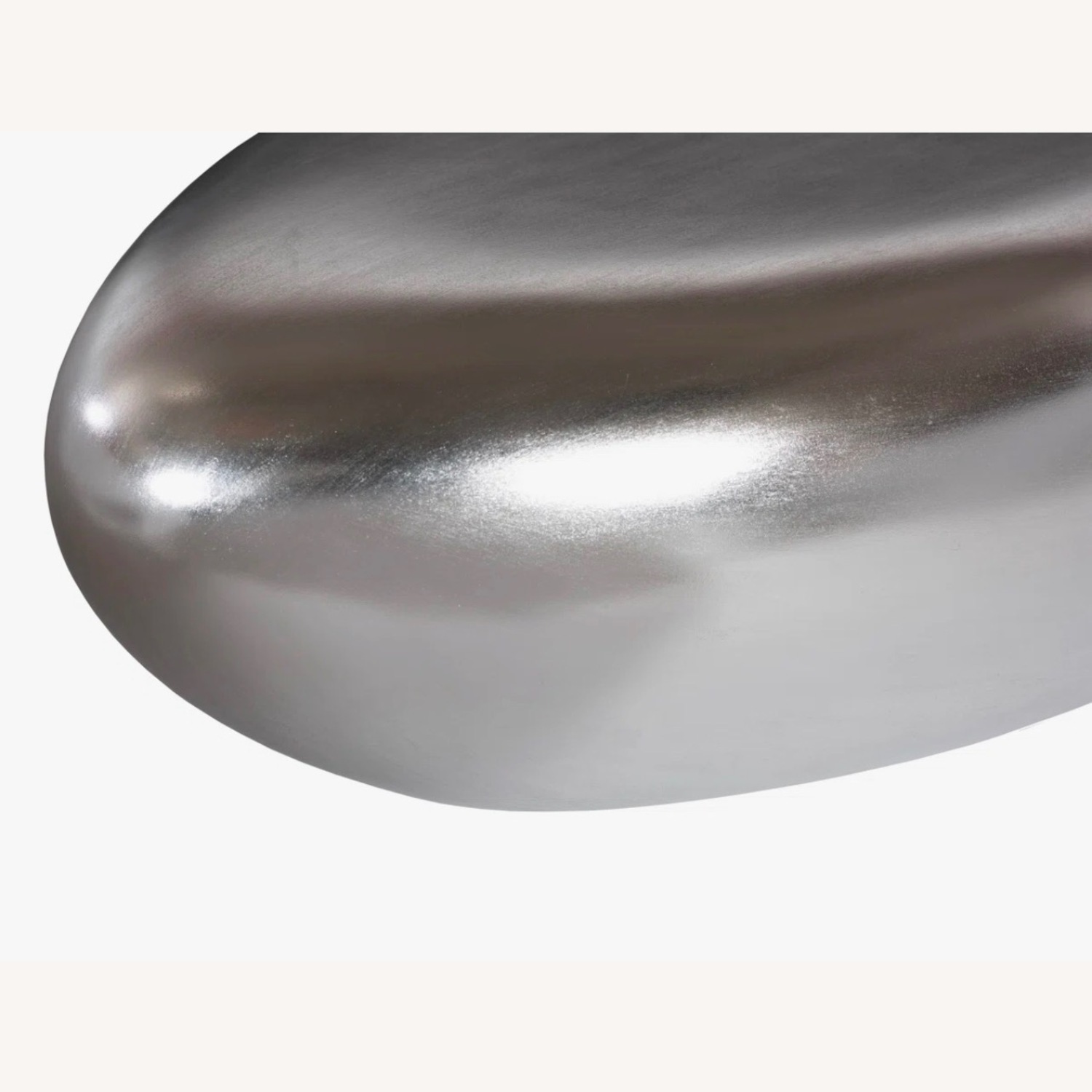 Silver Stone Shape Coffee Table - image-2