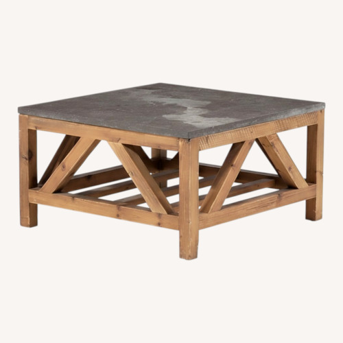Used Arhaus Holden 32" Square Coffee Table for sale on AptDeco
