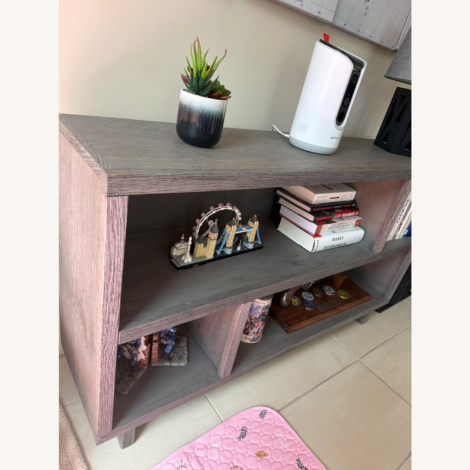 Ashford Grey Wood Bookcase  - image-2