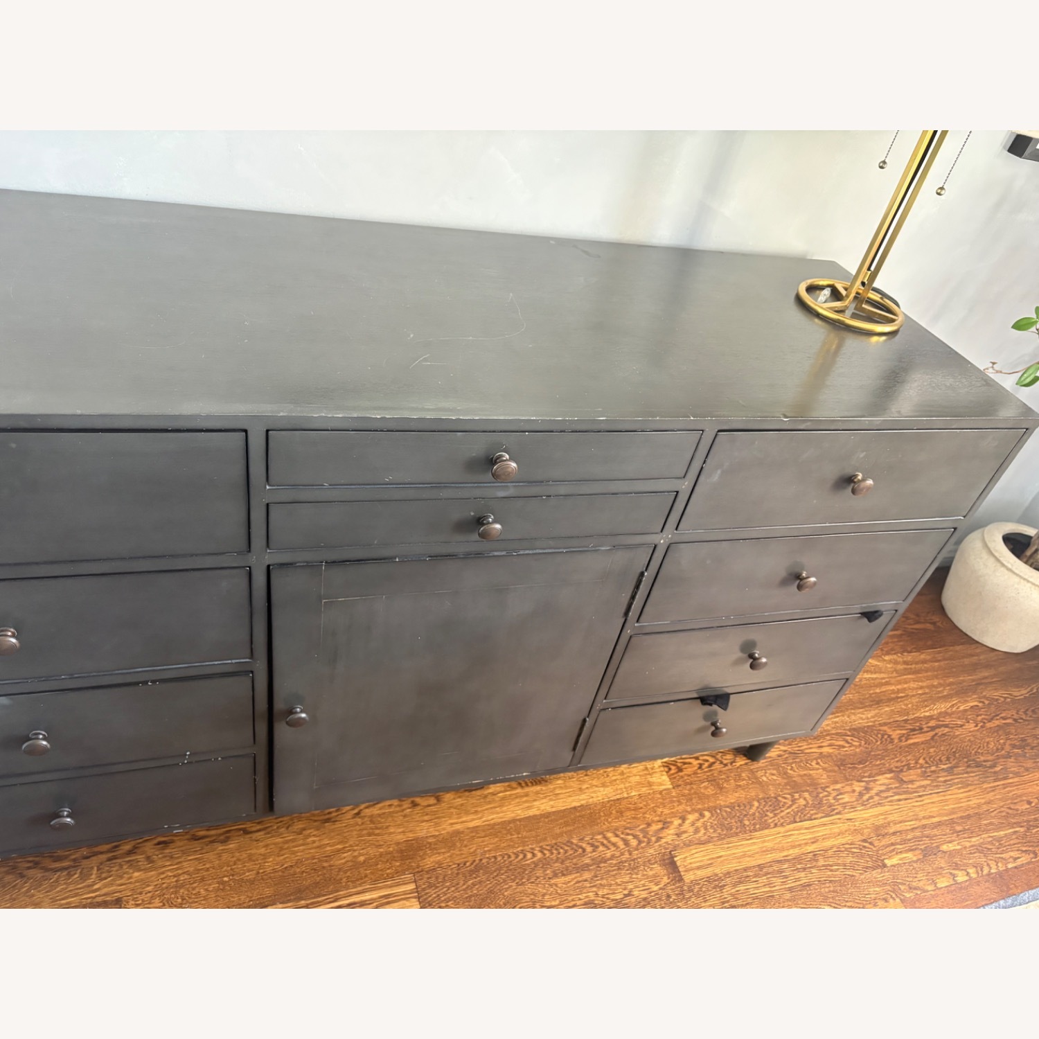 HD Buttercup Black Wood Chest - image-1