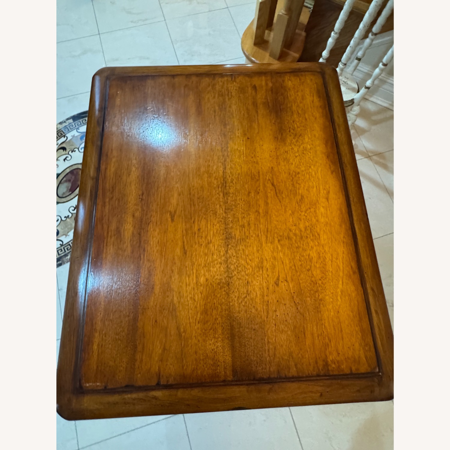 Ralph Lauren Dark Brown Wood Side Table - image-4
