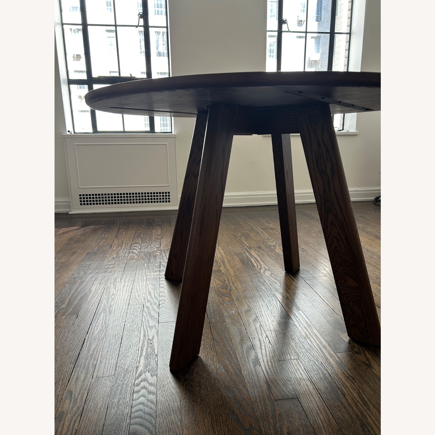 Moss Design Dark Brown Wood Dining Table - image-3
