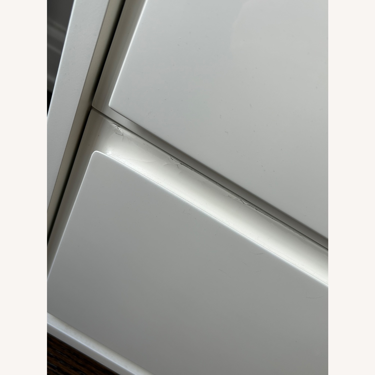 AllModern Carson White Wood Nightstand - image-5