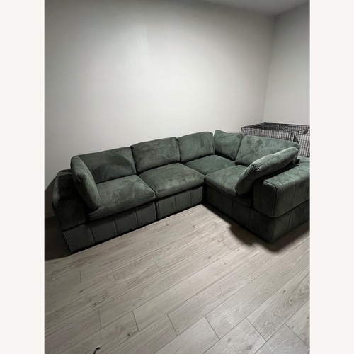 Used Wayfair Green 3+ Seater Sofa for sale on AptDeco