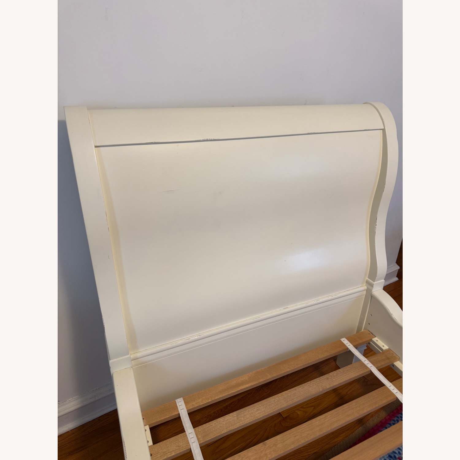 Pottery Barn Larkin Sleigh Twin Bed - image-3