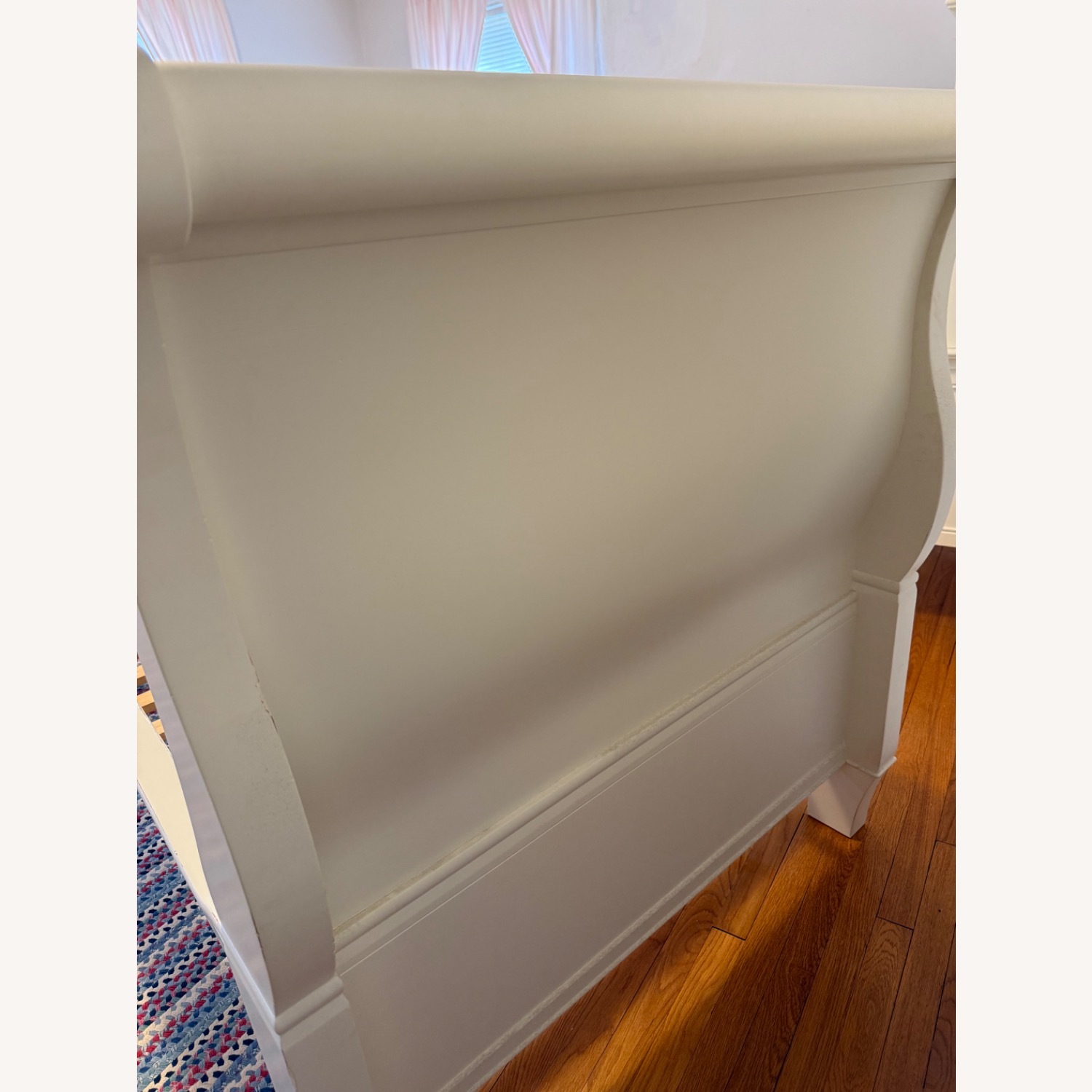 Pottery Barn Larkin Sleigh Twin Bed - image-11