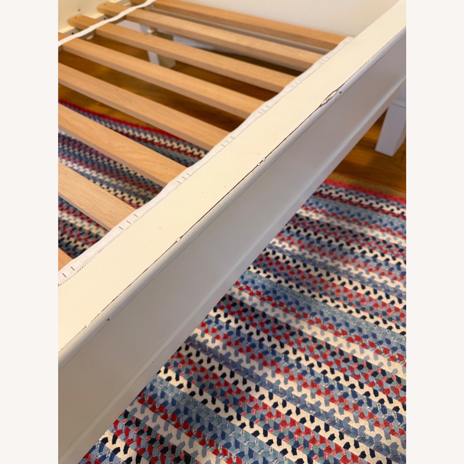 Pottery Barn Larkin Sleigh Twin Bed - image-10