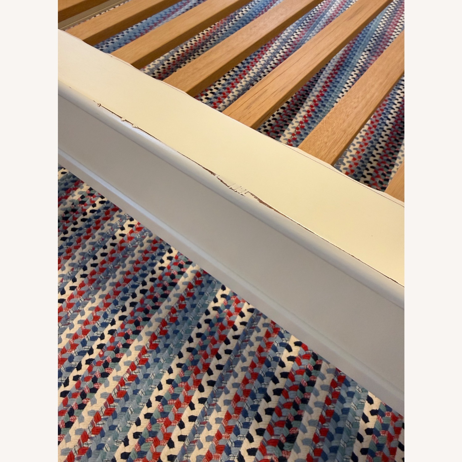 Pottery Barn Larkin Sleigh Twin Bed - image-8