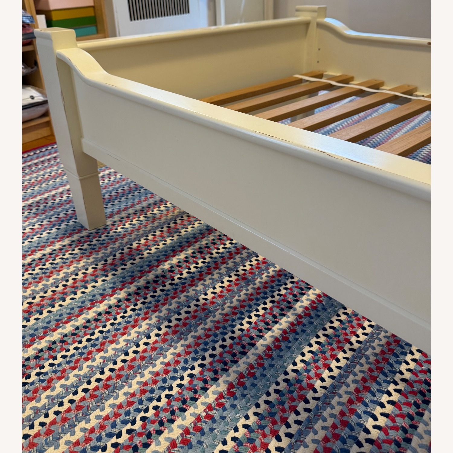 Pottery Barn Larkin Sleigh Twin Bed - image-7