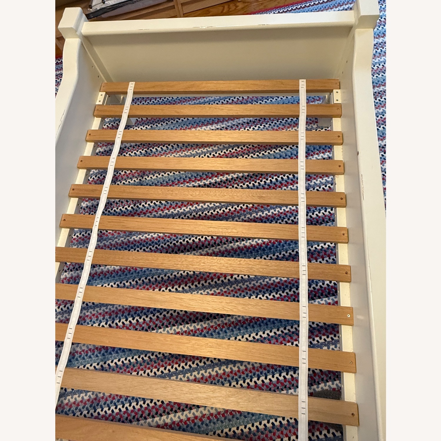 Pottery Barn Larkin Sleigh Twin Bed - image-13