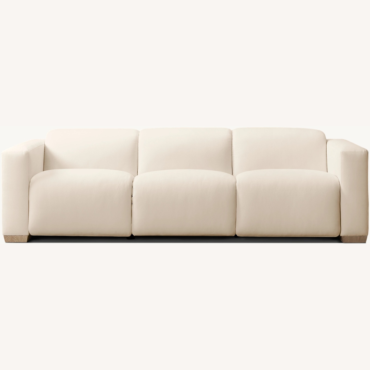Restoration Hardware 8ft Lennon Reclining Sofa - image-0