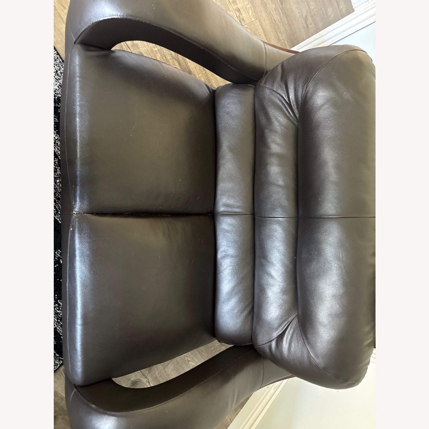 Sofas to Go Dark Brown Leather Loveseat - image-4