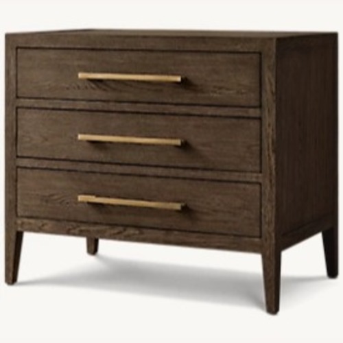Used Restoration Hardware French Contemporary Closed Nightstand 32" for sale on AptDeco