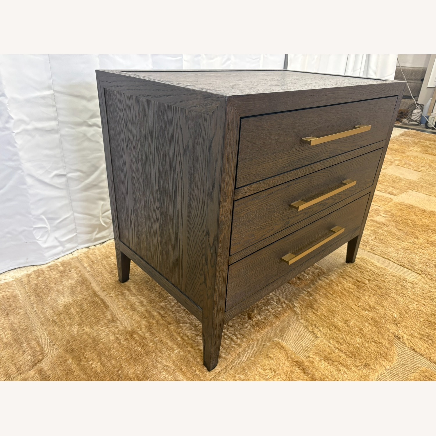 Restoration Hardware French Contemporary Closed Nightstand 32" - image-5