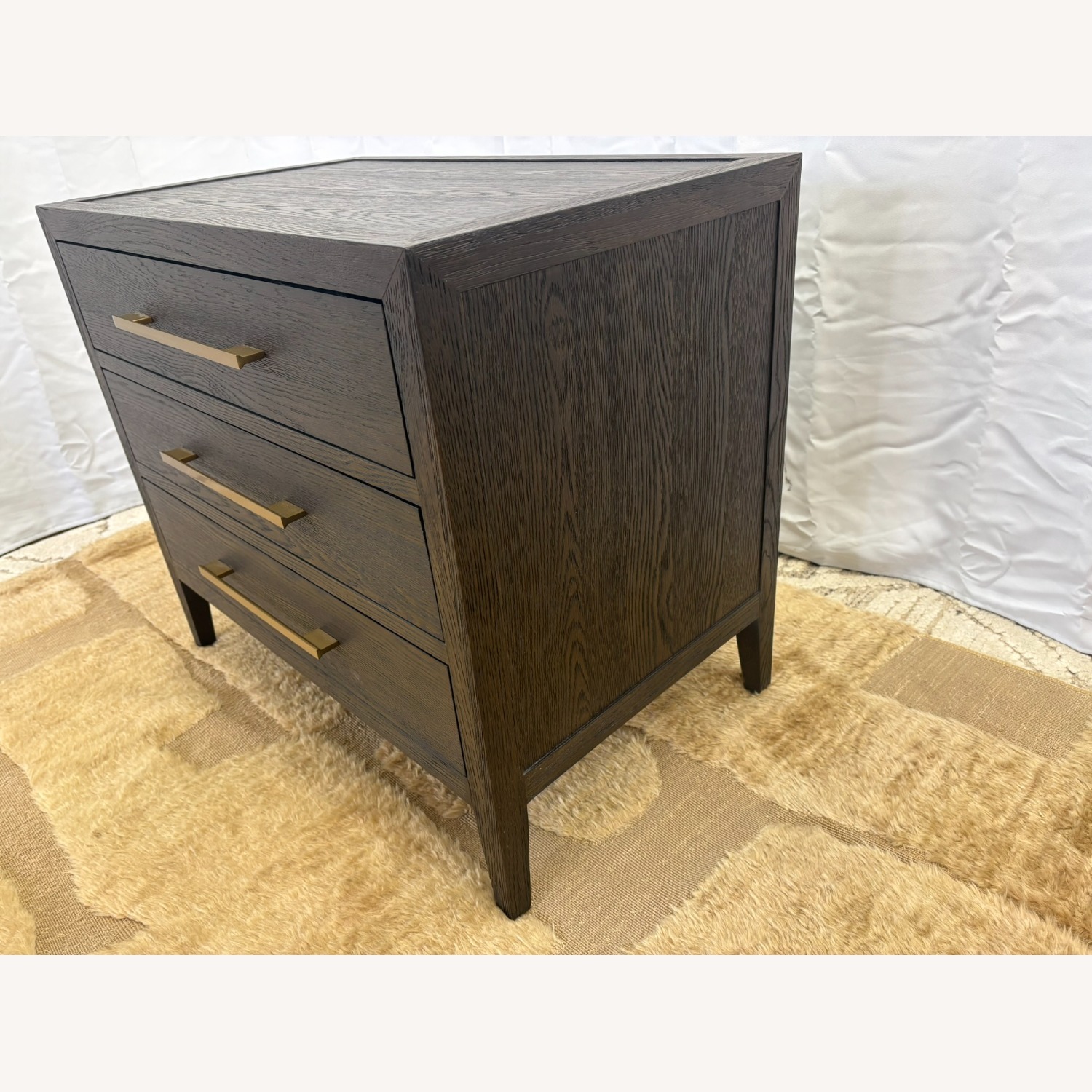 Restoration Hardware French Contemporary Closed Nightstand 32" - image-7