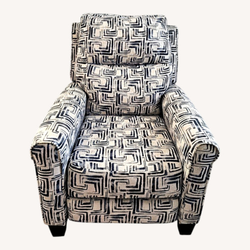 Used Blue Fabric Recliner for sale on AptDeco