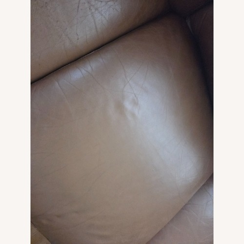 Used Marshal Fileds Studded Leather Sofa for sale on AptDeco