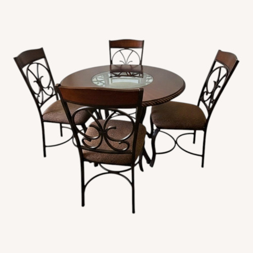 Used Dark Brown Wood Dining Sets for sale on AptDeco