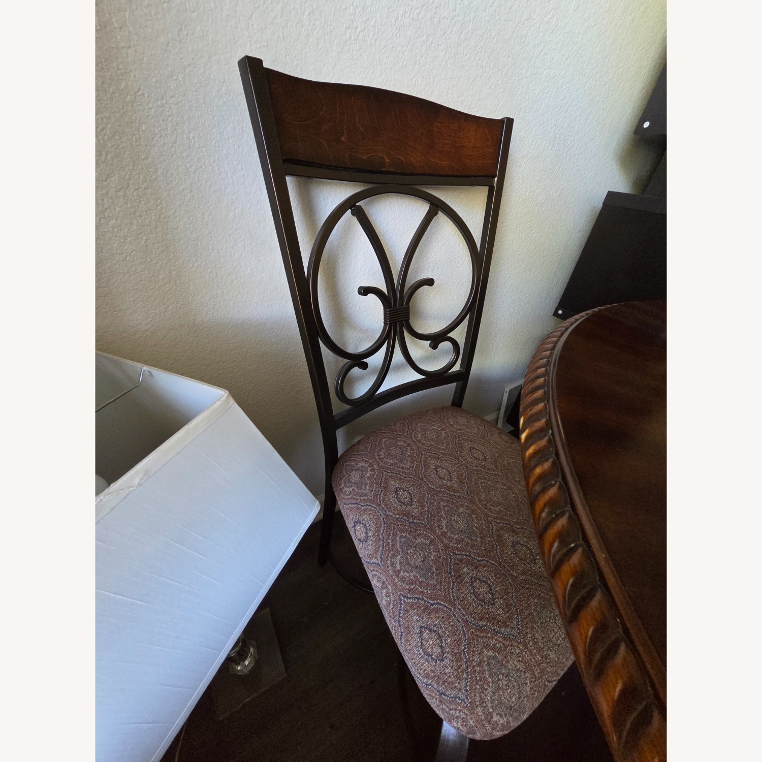 Dark Brown Wood Dining Sets - image-4